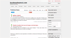 Desktop Screenshot of bookmarkezmoi.com